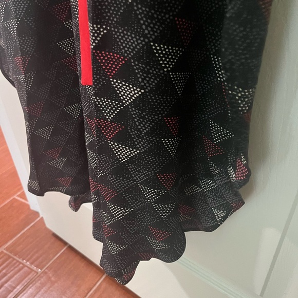 Metiseko 100% silk women’s size Large button down long sleeved dress black NWT - Picture 4 of 7